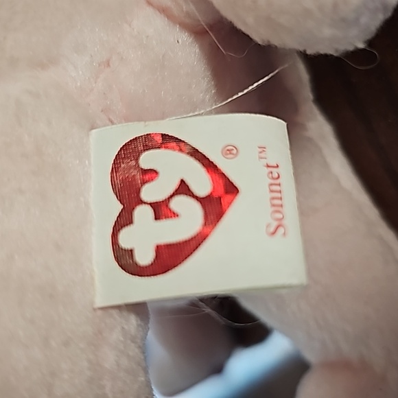 Ty Beanie Baby Sonnet, February 19, 2003 - Picture 6 of 8